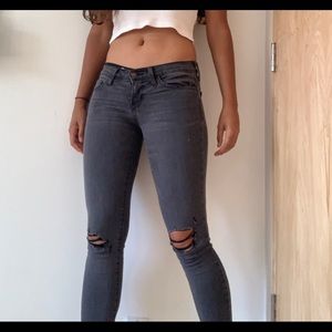 Black Flying Monkey skinny jeans